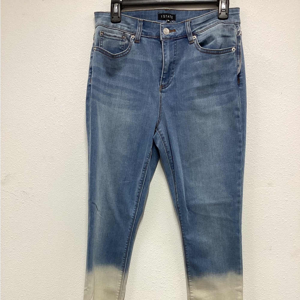 STATE Women Dip Dye Skinny Fit Jeans river blue